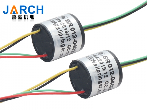 微型帽式导电滑环被广泛的应用于锚鱼设备,正确的选择一款过孔导电滑环